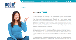 Desktop Screenshot of ccubetechnologies.com