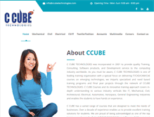 Tablet Screenshot of ccubetechnologies.com